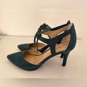 Unisa Teal Women's Heels
